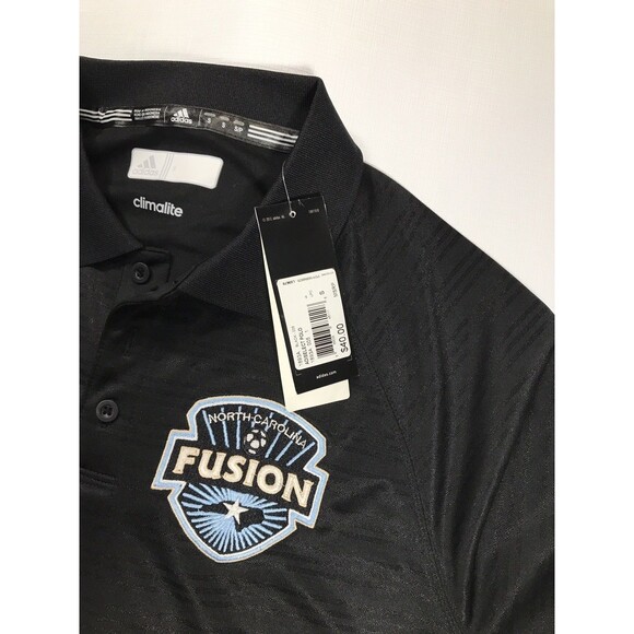 Men's Adidas North Carolina Fusion Soccer Polo Shirt size small NWT - Picture 5 of 10